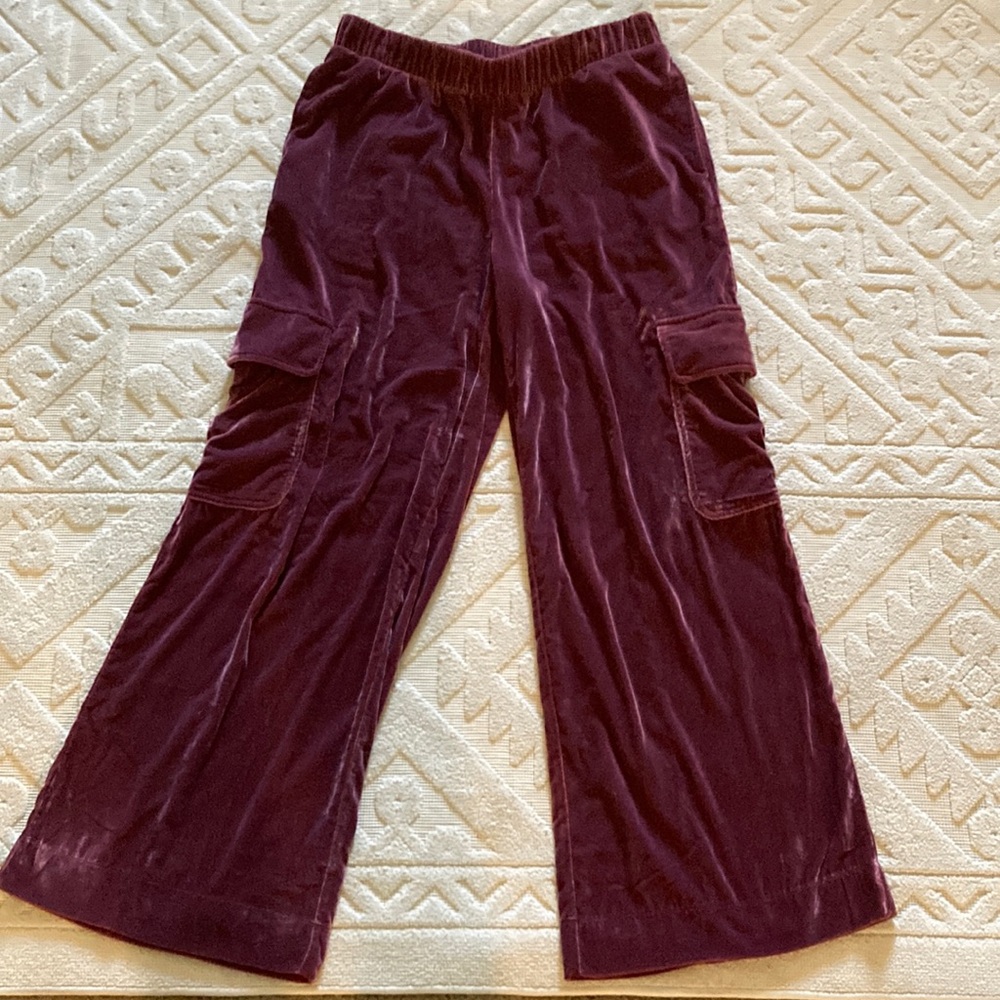 Universal Thread Purple Wide Leg Pants - Picture 5 of 8
